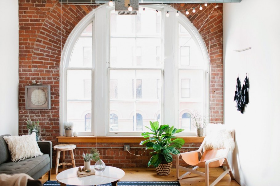 Кирпичная арка лофт