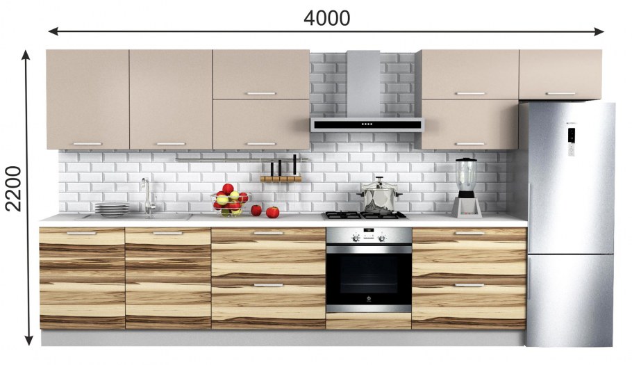 Модульная кухня сафари Оби