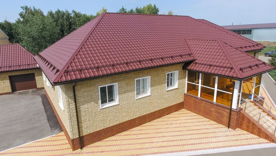 2 Этажный дом из облицовочного кирпича