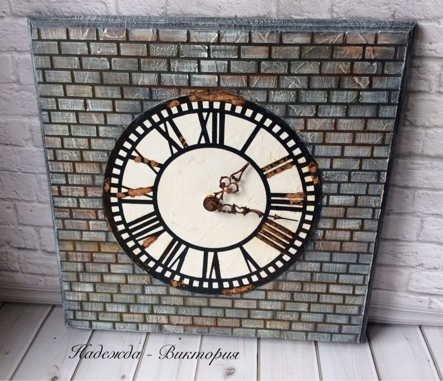 Lowell часы настенные Loft