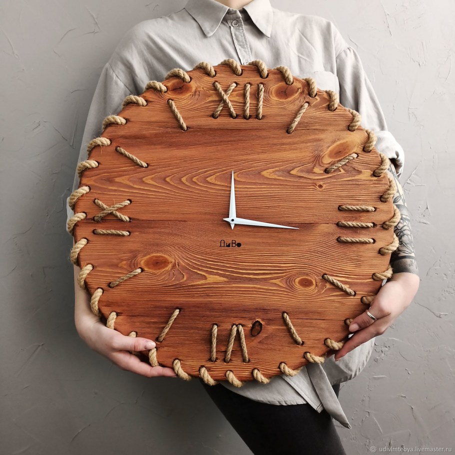 Часы из каната