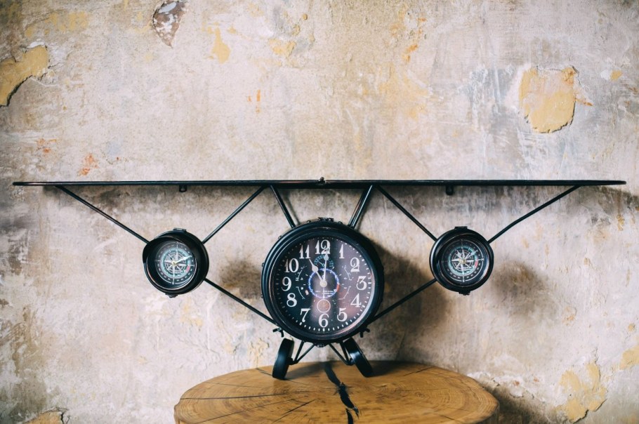 Часы в стиле лофт