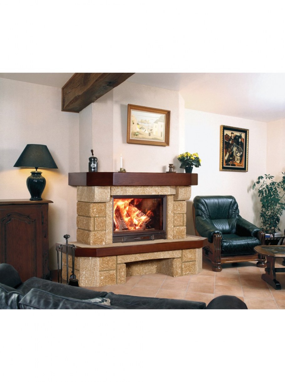 Камин лофт чугун