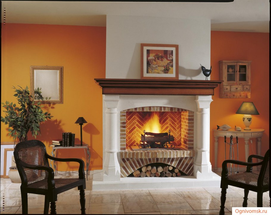 Камин классический