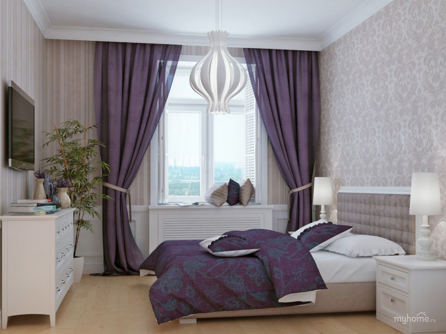 Обычная спальня в квартире