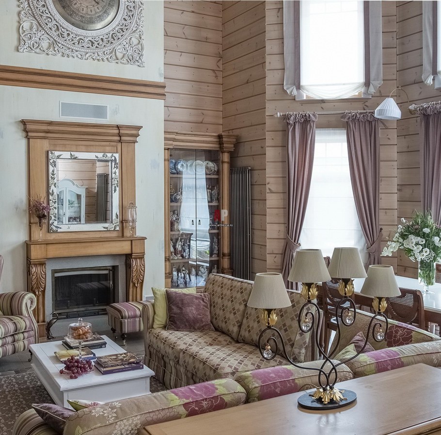 Интерьер дачного домика