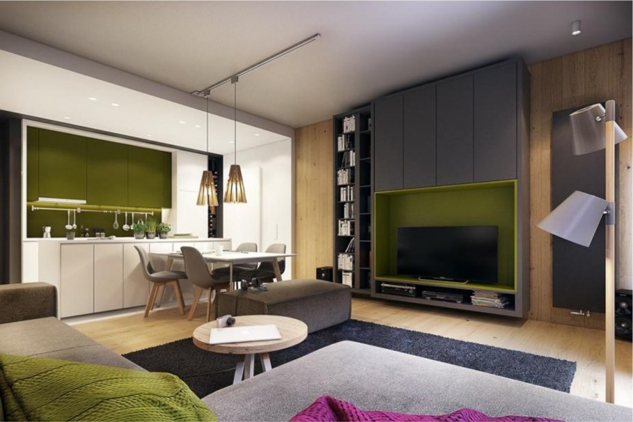 Дизайнерские решения для гостиной