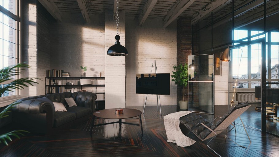 Девушка в белой краске