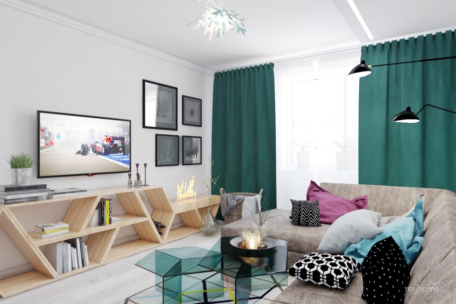 Патио в скандинавском стиле