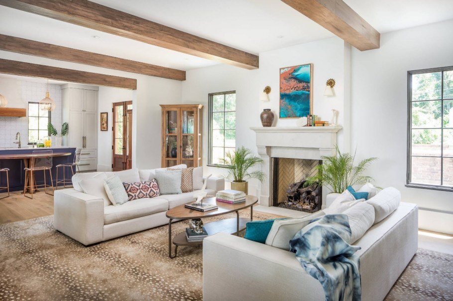 Гостиная в средиземноморском стиле