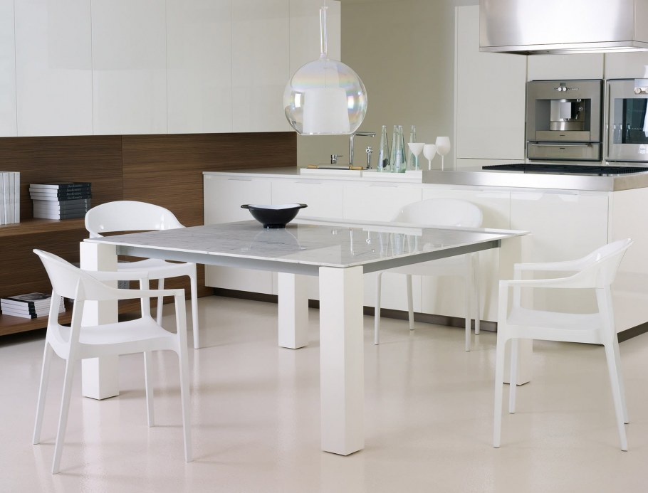 Стол кухонный Модерн белый