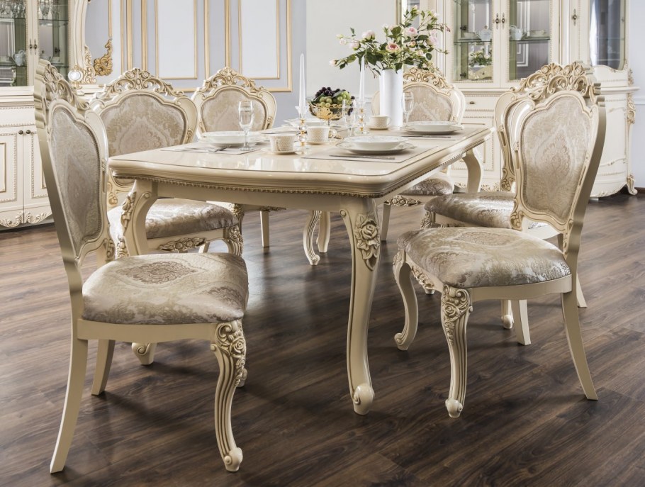 Столовая группа Джоконда крем глянец
