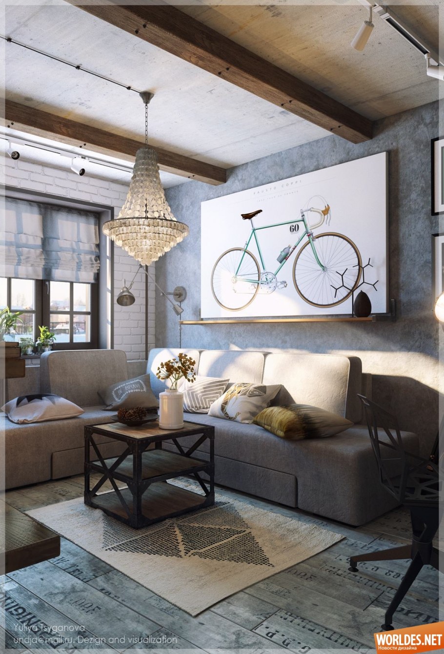 Стиль лофт Эклектика