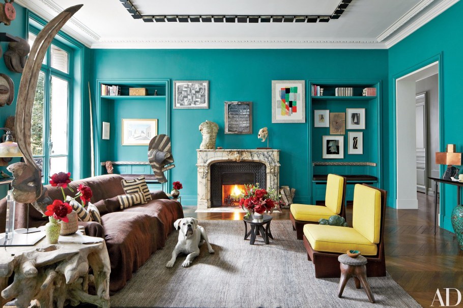 Спальня Сканди бохо