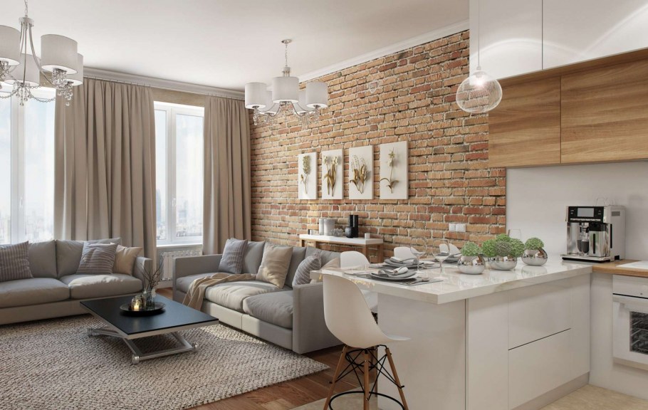 Дизайнерские кухни Индастриал