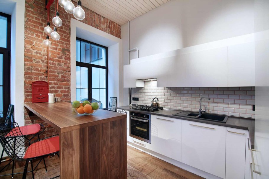 Стол Сканди лофт