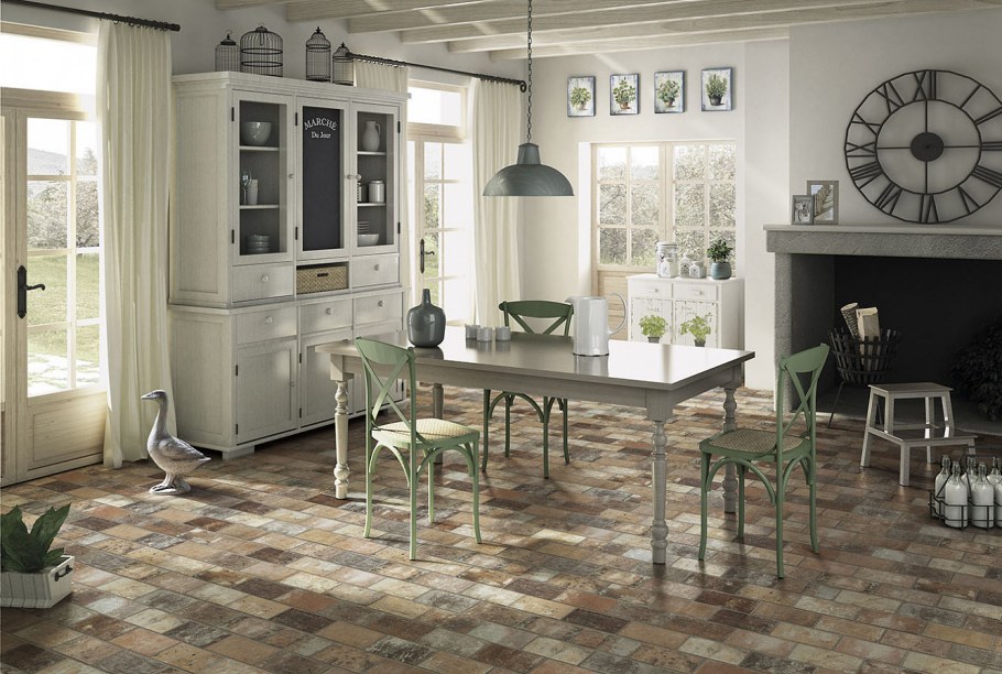 Кухня в стиле Кантри Прованс