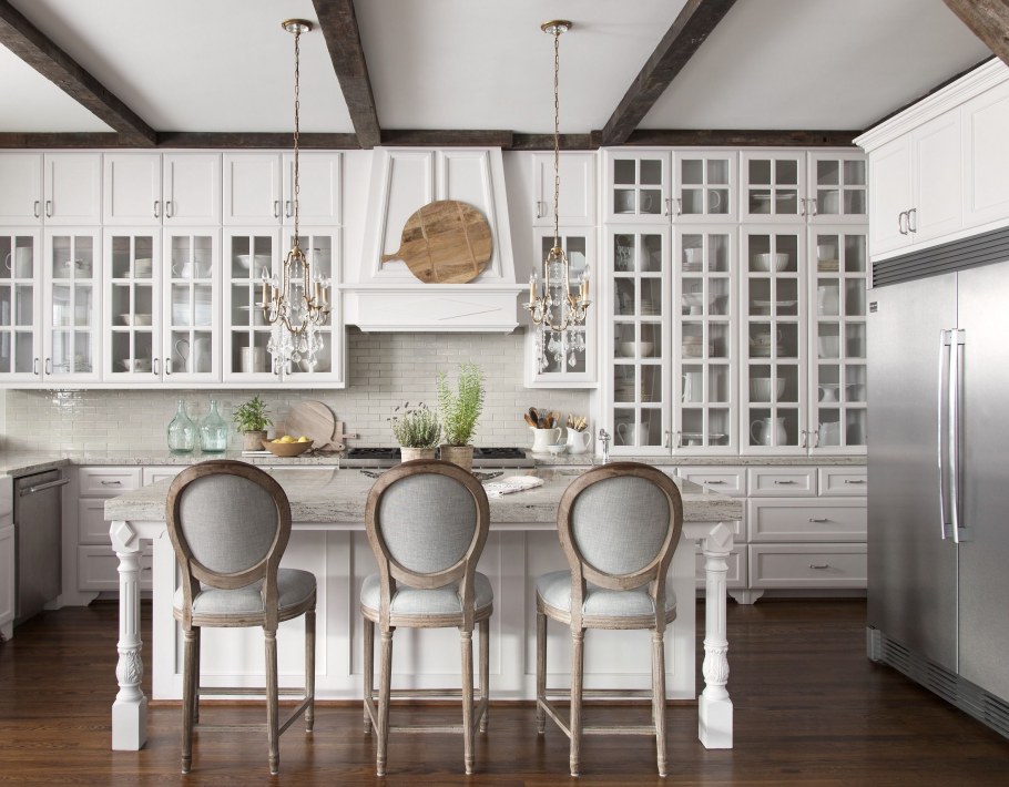 Ванная в стиле шебби Шик