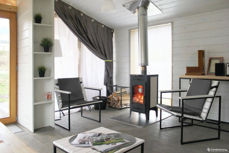 Дровяная печь ДУБЛЬДОМ