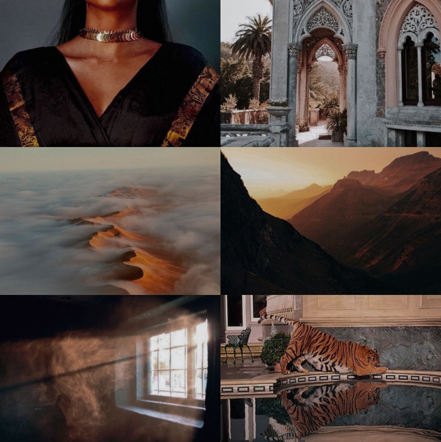 Эстетика коллаж арабская ночь