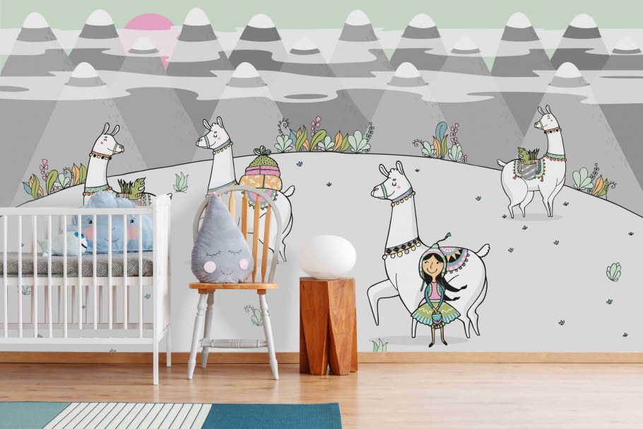 Детские обои с животными