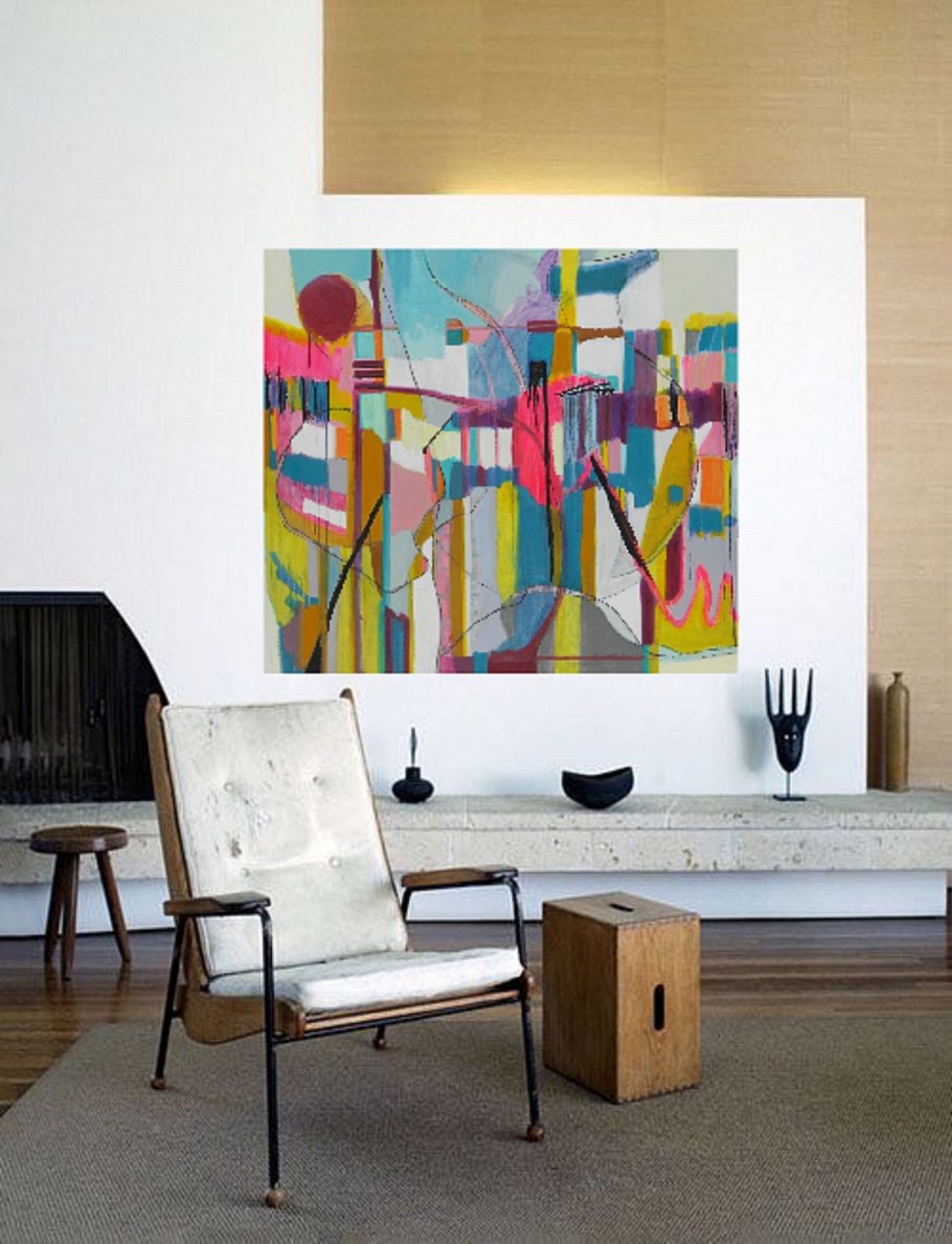 Современное искусство в интерьере