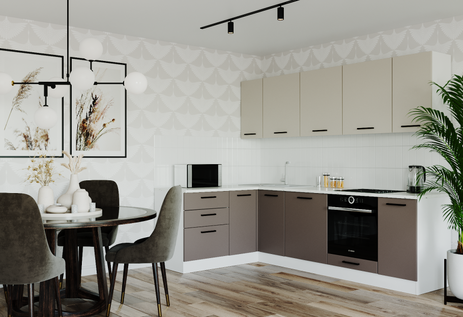 Кухня латте 2600х1600