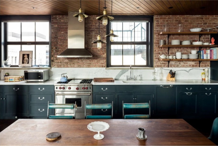 Кухонный гарнитур в стиле лофт