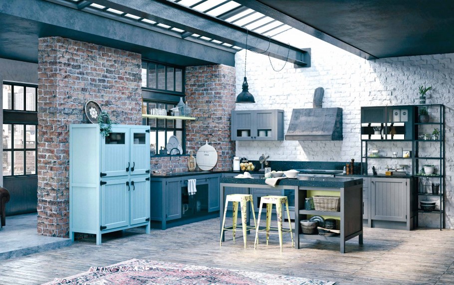 Кухня икеа лофт