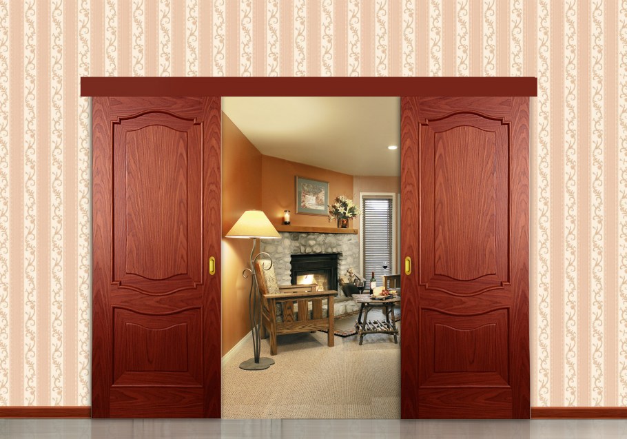 Купейная дверь в комнату