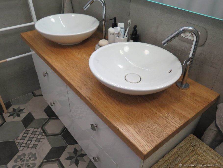 Столешница в ванную под раковину