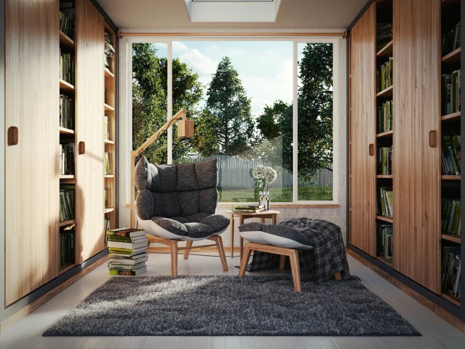 Blender визуализация интерьера