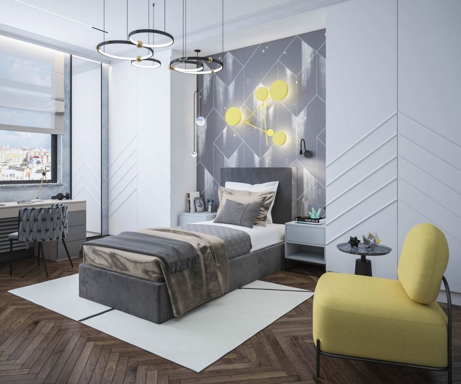 Красивая планировка комнаты