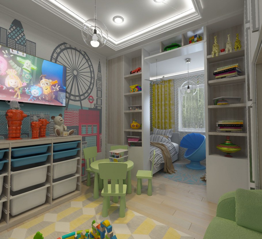 Детские игровые комнаты