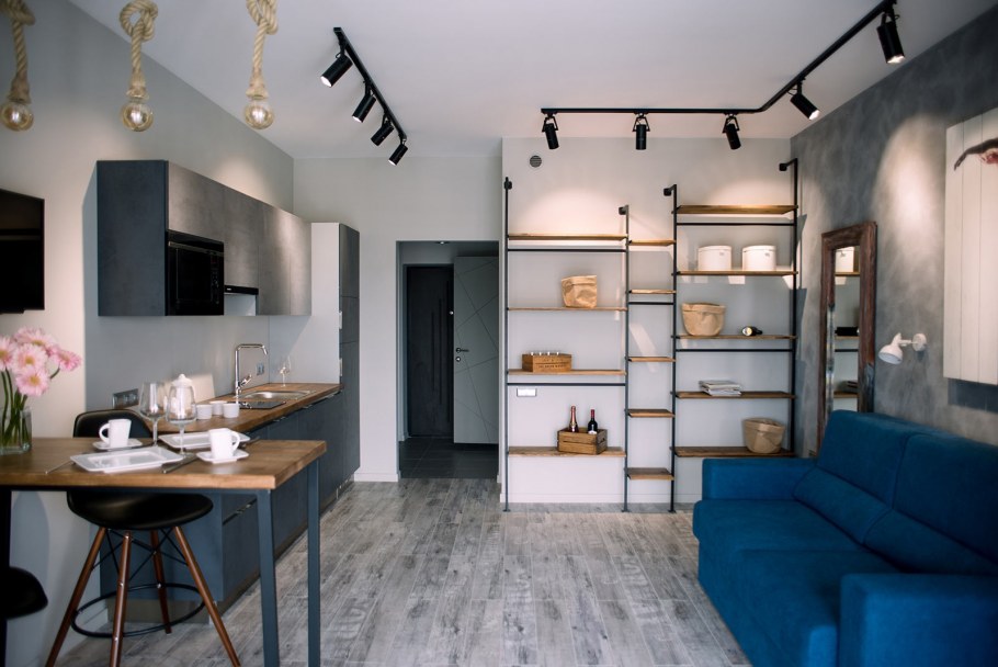 Трековое освещение в интерьере