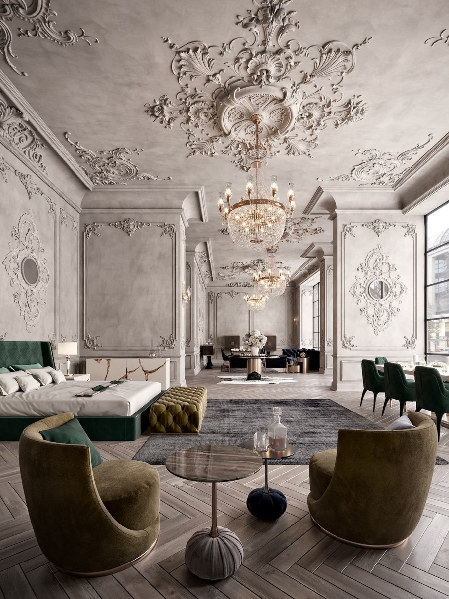 Лепнина в интерьере