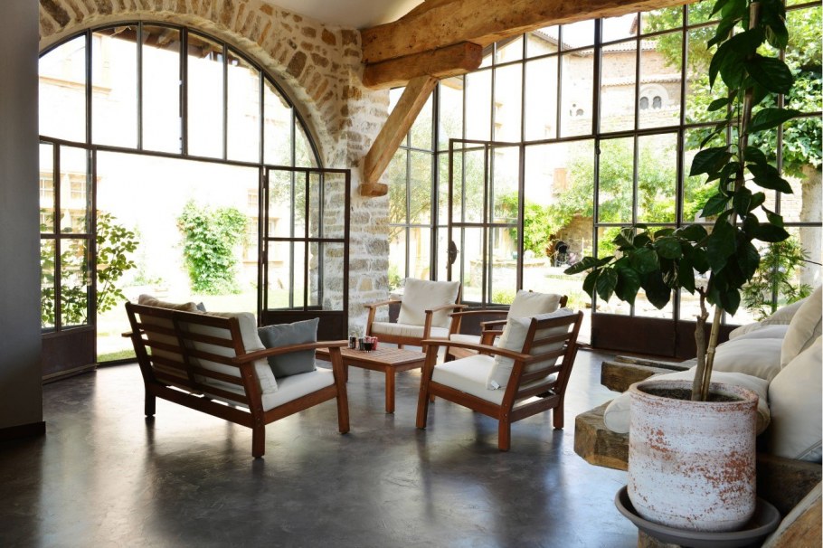 Веранда из кирпича