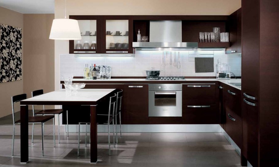 Кухня капля белый ДСВ мебельная фабрика