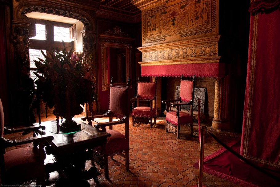 Замок Шенонсо Франция интерьеры