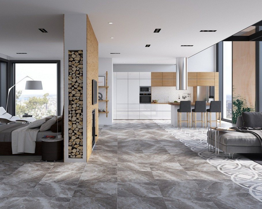 Керамогранит Fondovalle infinito Marbletech White Glossy