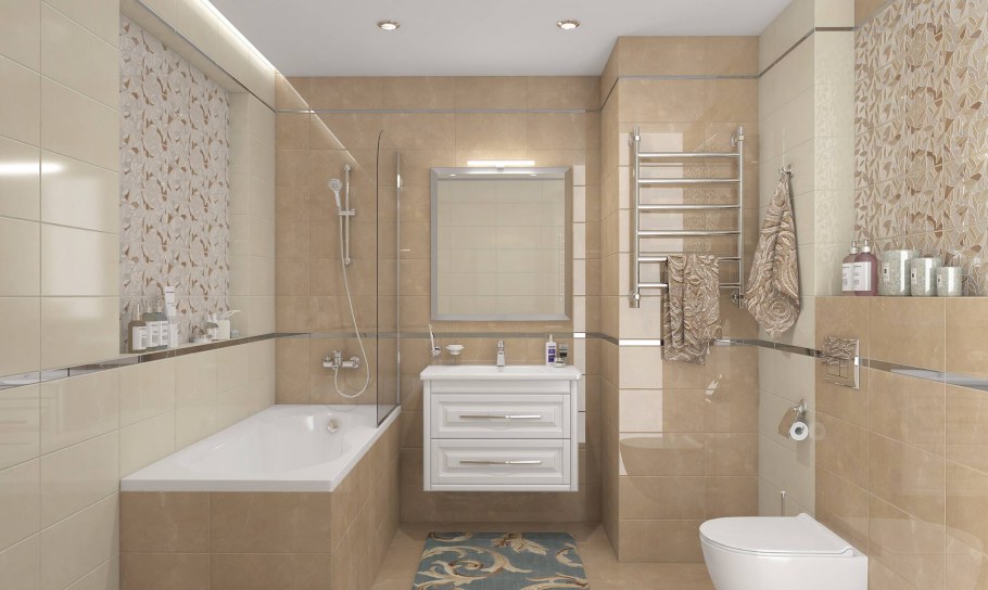 НЗКМ Лаура шоколад плитка настенная 20х30