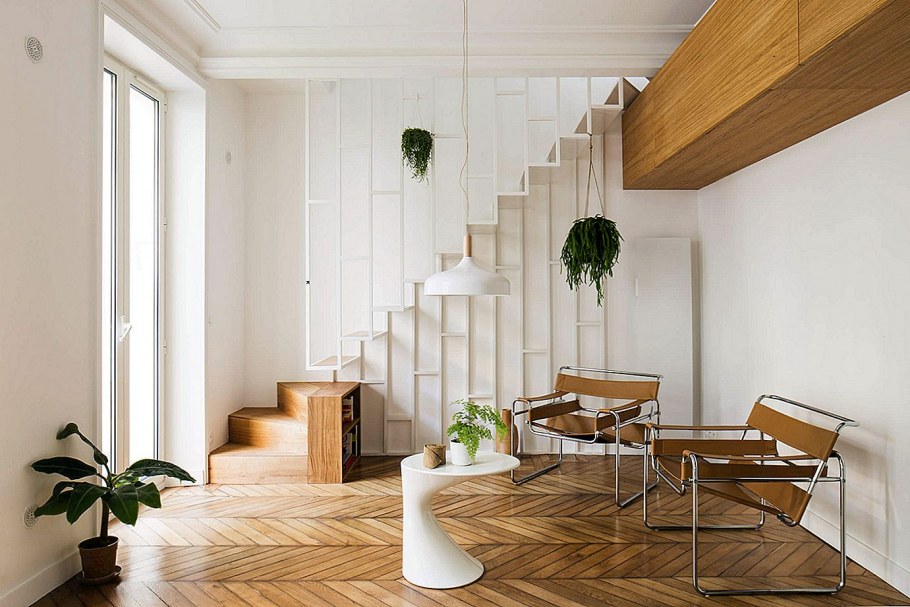 Лестница в скандинавском стиле