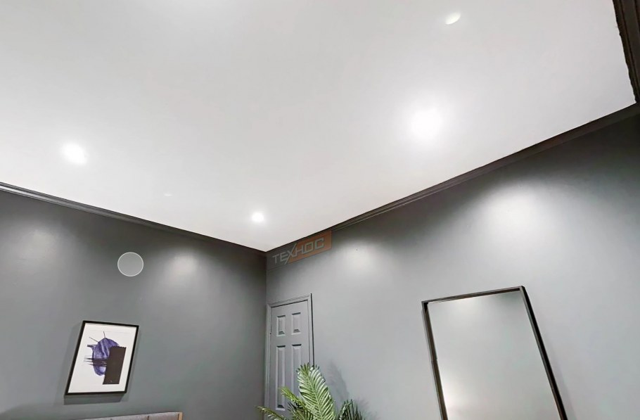 Многоуровневые натяжные потолки