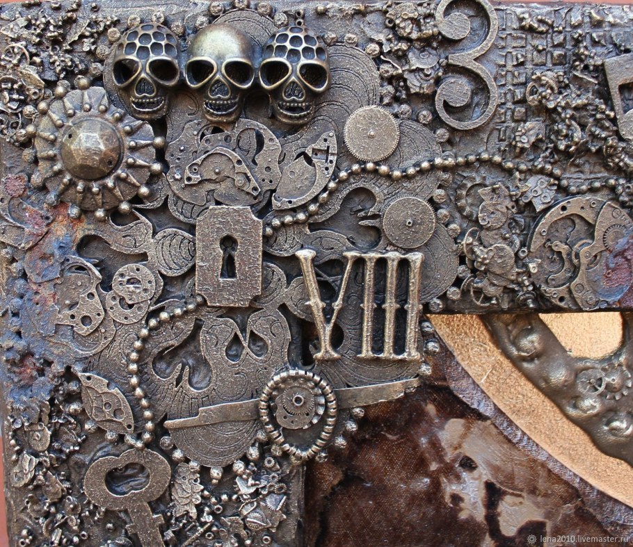 Стимпанк панно