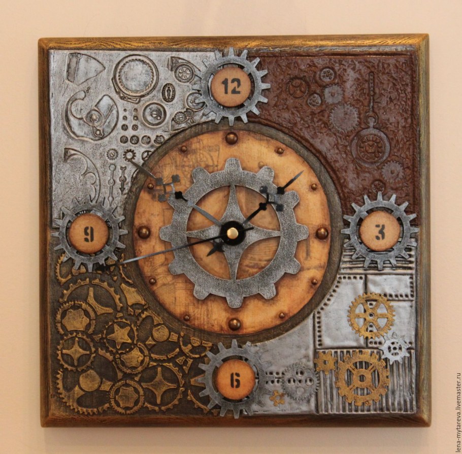 Часы в стиле стимпанк