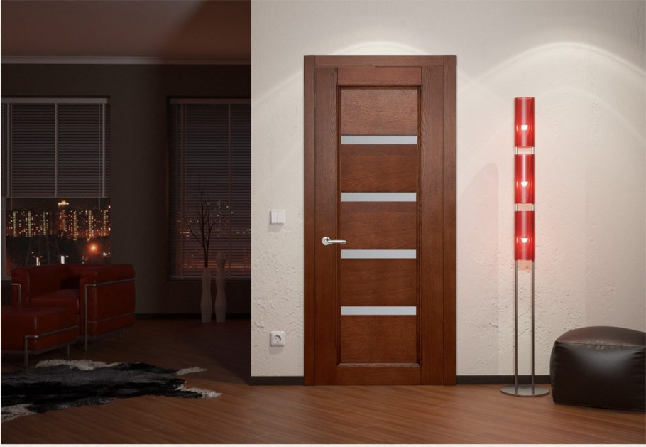 Дверь межкомнатная Люксор Лу 25 венге