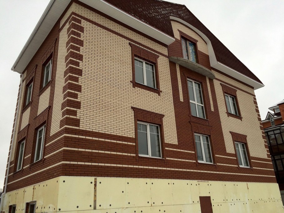 Фасадный кирпич ЛСР солома