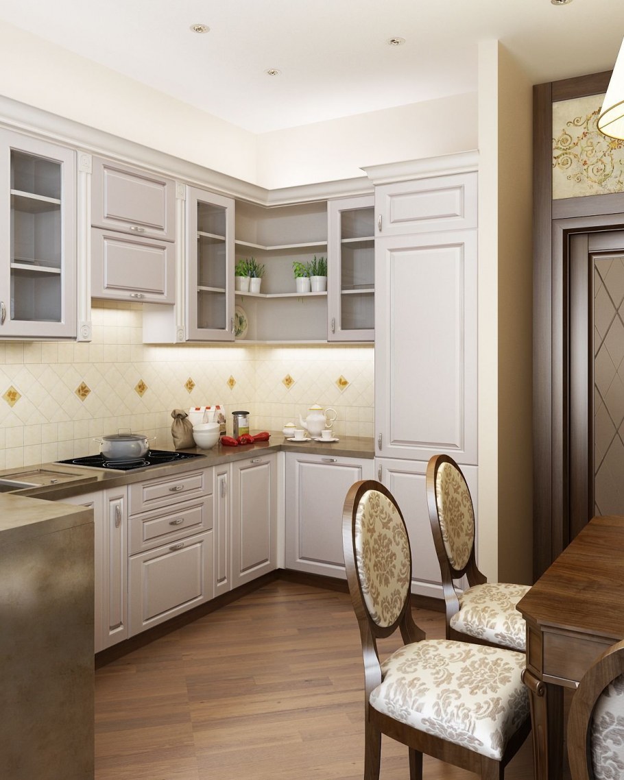 Кухня Неоклассика 9м2