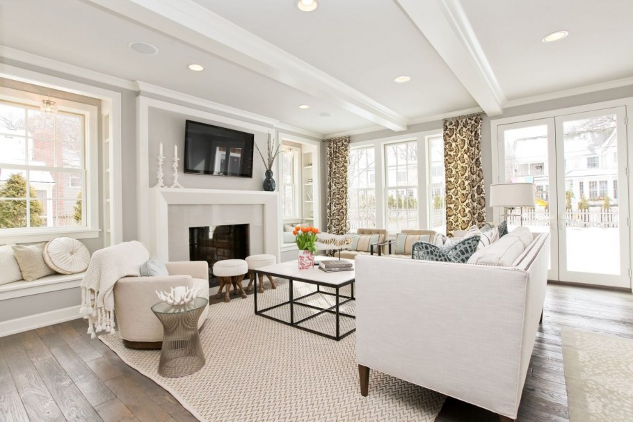 Белый интерьер