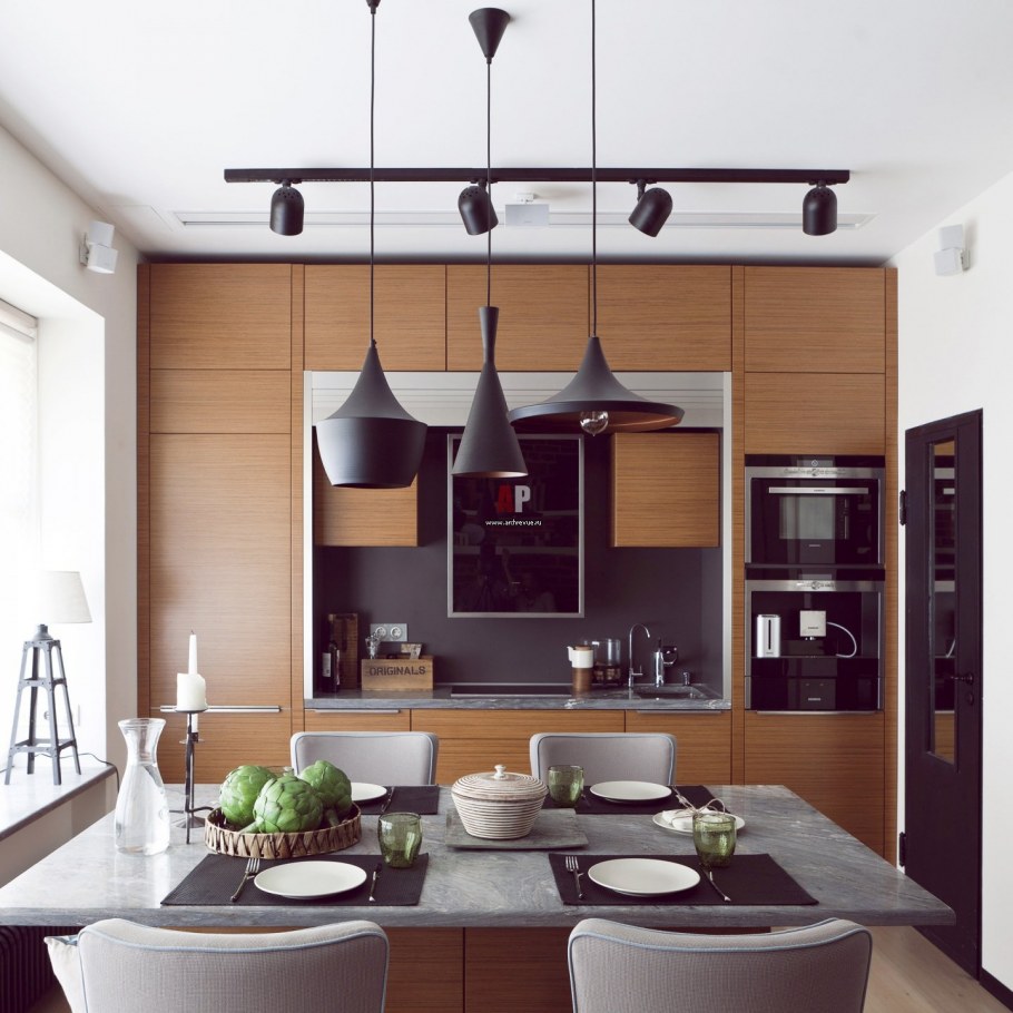 Стильный интерьер кухни